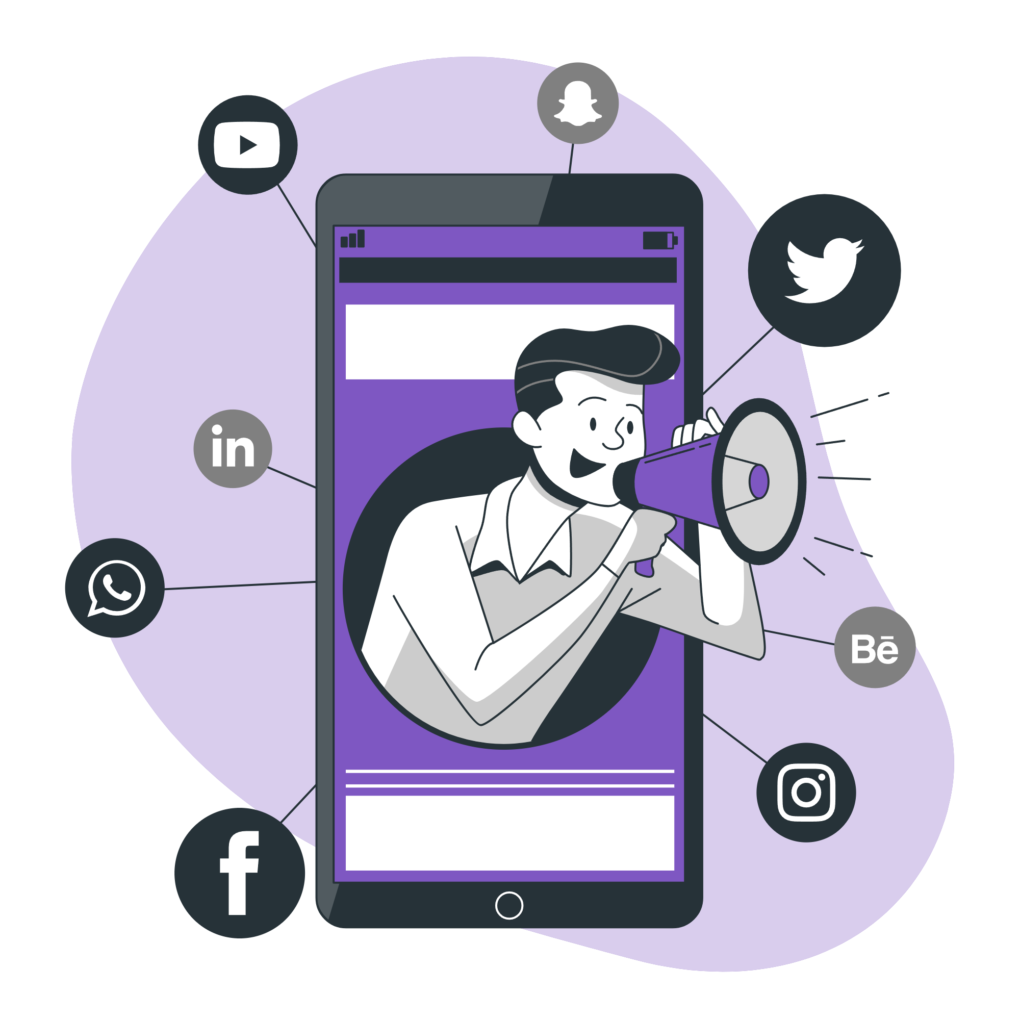 Contact Illustration